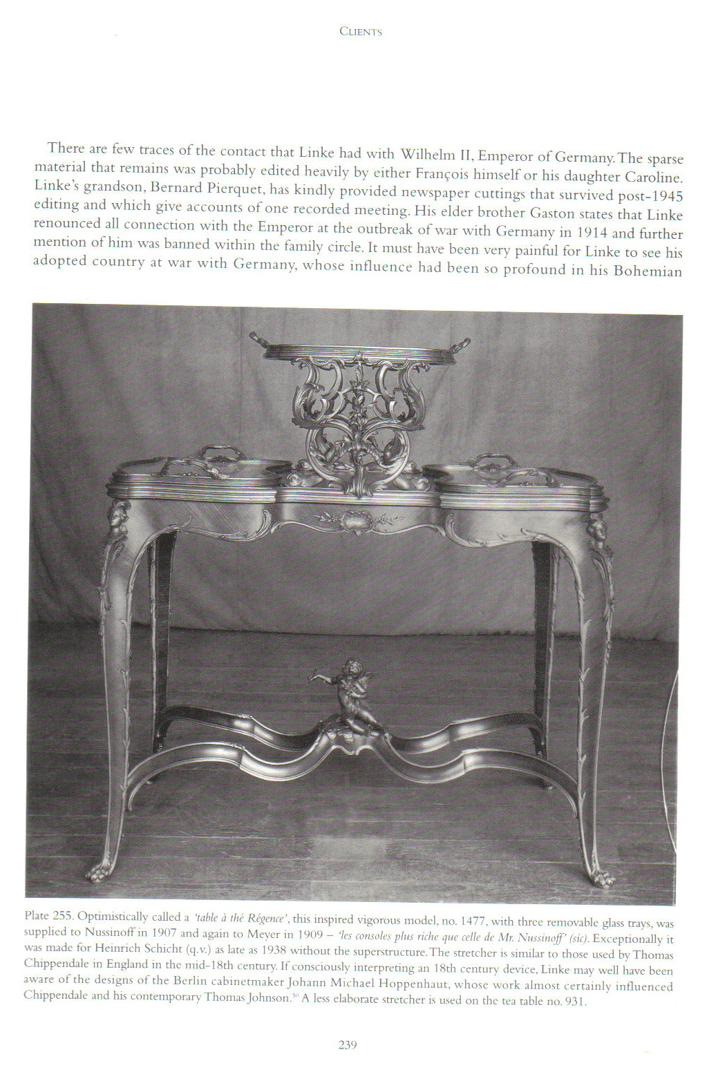 Linke Parquetry Smaller Centre Table